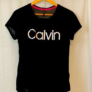 NEW CALVIN TSHIRT BLACK